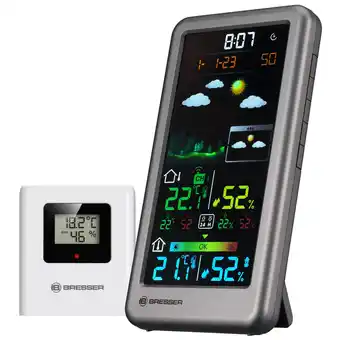 Netto Marken-Discount BRESSER Funkwetterstation Neomeo V silber Angebot