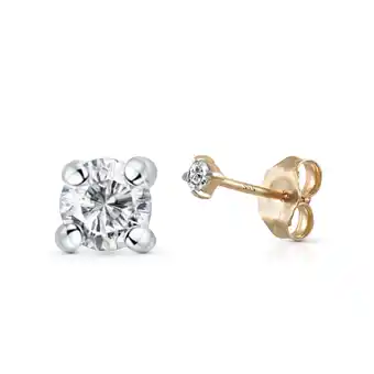 Netto Marken-Discount Diamonds by Ellen K. Ohrstecker 585/- Gelbgold Brillant Angebot