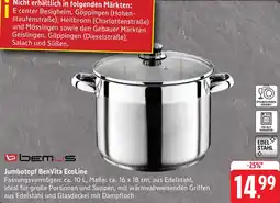 Gebauer's Bemus Jumbotopf BenVita EcoLine Angebot