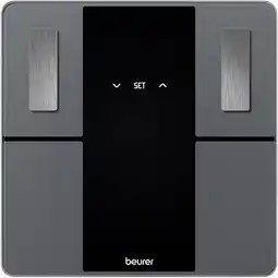 Netto Marken-Discount Beurer Waage Diagnosewaage BF 500 Super Black Edition Angebot