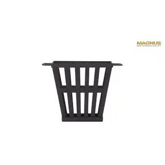 Netto Marken-Discount MAGNUS Schwarzer Kaminholzkorb Stahl K15 Kaminholzregal Angebot