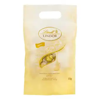Netto Marken-Discount Lindt Lindor Kugeln weiß XXL 1 kg Beutel Angebot