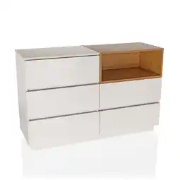 Netto Marken-Discount hjh LIVING Sideboard MELMO S Melaminharzbeschichtete Spanplatte Angebot
