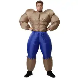 Netto Marken-Discount tectake Aufblasbares Kostüm Bodybuilder Angebot