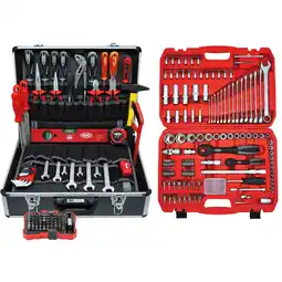 Netto Marken-Discount FAMEX 449-45 Profi Werkzeugkoffer mit Werkzeug, 230-tlg Angebot