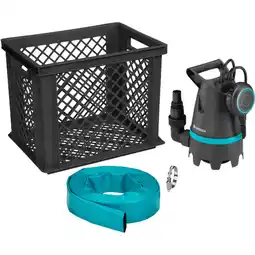 Netto Marken-Discount GARDENA Tauch- / Druckpumpe Schmutzwasser-Tauchpumpe 10500 BASIC, Hochwasser-Set Angebot
