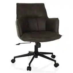 Netto Marken-Discount hjh LIVING Home Office Bürostuhl SOLAO LIFE Stoff mit Armlehnen Angebot
