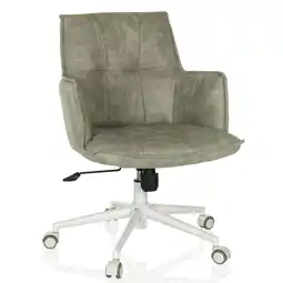 Netto Marken-Discount hjh LIVING Home Office Bürostuhl SOLAO LIFE W Stoff mit Armlehnen Angebot