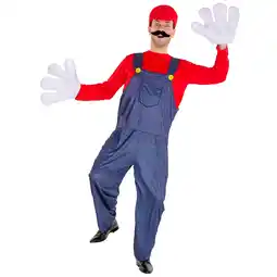 Netto Marken-Discount tectake Herrenkostüm super Klempner Mario Angebot