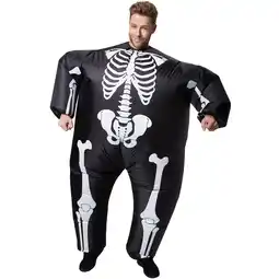 Netto Marken-Discount tectake Selbstaufblasbares Kostüm Skelett Angebot