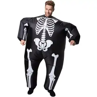 Netto Marken-Discount tectake Selbstaufblasbares Kostüm Skelett Angebot