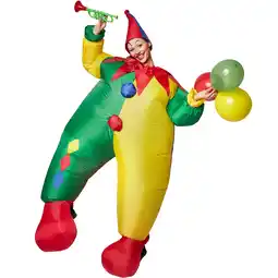 Netto Marken-Discount tectake Selbstaufblasbares Kostüm Clown Angebot