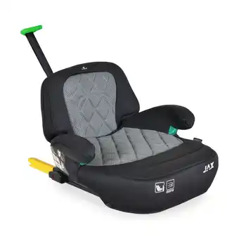 Netto Marken-Discount Cangaroo Kindersitz Sitzerhöhung Jax i-Size 125-150cm Gruppe 3 Isofix Top Tether grau Angebot