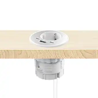 Netto Marken-Discount Energon Multiporteinbau- steckdose 230VAC 16A USB-Port A/C Angebot
