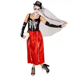 Netto Marken-Discount tectake Frauenkostüm Skeleton Angebot