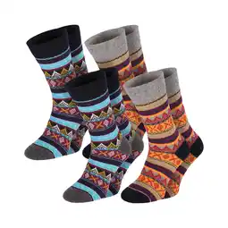 Netto Marken-Discount Chili Lifestyle Wollsocken COLOR super warm 4 Paar Schafwolle Winter Angebot