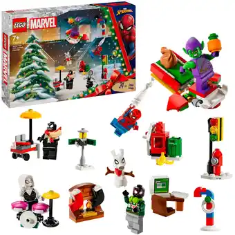 Netto Marken-Discount LEGO Konstruktionsspielzeug Marvel Super Heroes Spider-Man Adventskalender 2024 Angebot