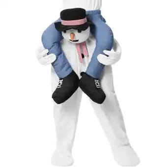 Netto Marken-Discount tectake Huckepack-Kostüm Schneemann Angebot