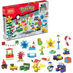 Netto Marken-Discount MegaBloks Konstruktionsspielzeug Construx Pokémon Adventskalender-Bauset Angebot