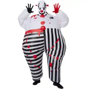 Netto Marken-Discount tectake Aufblasbares Kostüm Horror-Clown Angebot