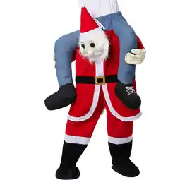 Netto Marken-Discount tectake Huckepack-Kostüm Weihnachtsmann Angebot