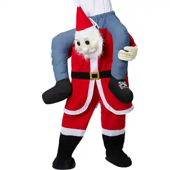 Netto Marken-Discount tectake Huckepack-Kostüm Weihnachtsmann Angebot