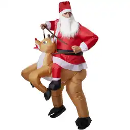 Netto Marken-Discount tectake Aufsitzkostüm Santa Claus Angebot
