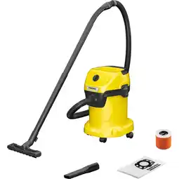 Netto Marken-Discount Kärcher Nass-/Trockensauger WD 3 V-17/4/20 Angebot