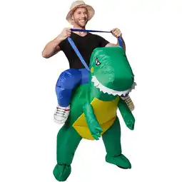Netto Marken-Discount tectake Selbstaufblasbares Aufsitzkostüm Dinosaurier Angebot