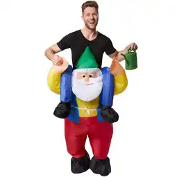 Netto Marken-Discount tectake Selbstaufblasbares Aufsitzkostüm Zwerg Angebot