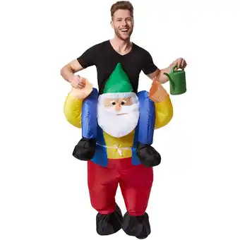 Netto Marken-Discount tectake Selbstaufblasbares Aufsitzkostüm Zwerg Angebot