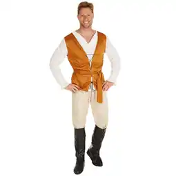 Netto Marken-Discount tectake Herrenkostüm Bauer aus dem Mittelalter Angebot