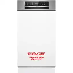 Netto Marken-Discount Bosch Spülmaschine SPI6EMS17E Serie 6 Angebot