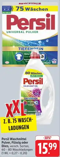 Gebauer's Persil Waschmittel Pulver, Flüssig oder Discs Angebot