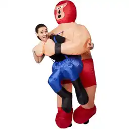 Netto Marken-Discount tectake Selbstaufblasbares Aufsitzkostüm Wrestler Angebot