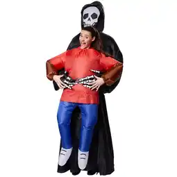 Netto Marken-Discount tectake Selbstaufblasbares Aufsitzkostüm Sensenmann Angebot