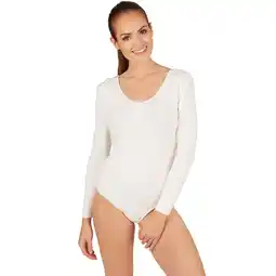 Netto Marken-Discount tectake Frauen Langarm-Body mit Rundhals-Ausschnitt Angebot