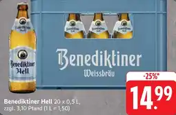 Gebauer's Benediktiner Hell Angebot