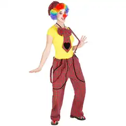 Netto Marken-Discount tectake Frauenkostüm Clown Pepa Angebot