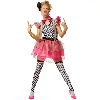 Netto Marken-Discount tectake Frauenkostüm Neon Clown Angebot