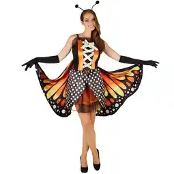 Netto Marken-Discount tectake Frauenkostüm Schmetterling großer Feuerfalter Angebot
