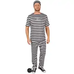 Netto Marken-Discount tectake Herrenkostüm Sträfling Angebot