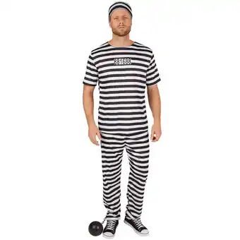 Netto Marken-Discount tectake Herrenkostüm Sträfling Angebot