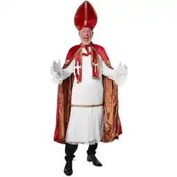 Netto Marken-Discount tectake Herrenkostüm St. Nikolaus-Set dunkelrot Angebot