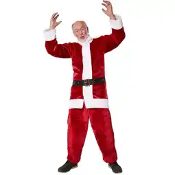 Netto Marken-Discount tectake Herrenkostüm Weihnachtsmann-Set dunkelrot Angebot
