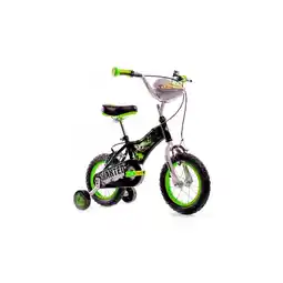 Netto Marken-Discount Kinderfahrrad 12 Zoll Abenteuerliche Fahrten mit stabilen Seitenrädern Angebot