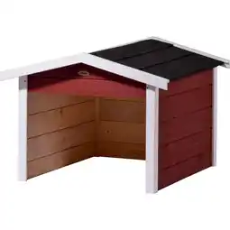 Netto Marken-Discount dobar Mährobotergarage, Holz, rot Angebot