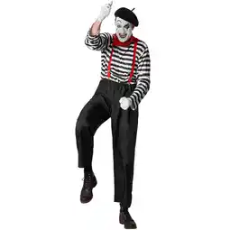 Netto Marken-Discount tectake Herrenkostüm Klassischer Pantomime Angebot