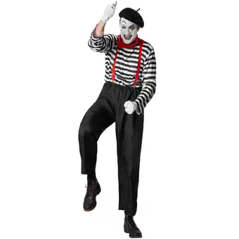 Netto Marken-Discount tectake Herrenkostüm Klassischer Pantomime Angebot