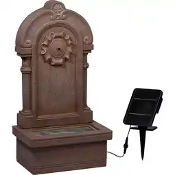 Netto Marken-Discount dobar Gartenbrunnen „Poseidon“ mit Solar-Panel Wasserspiel Brunnen Angebot